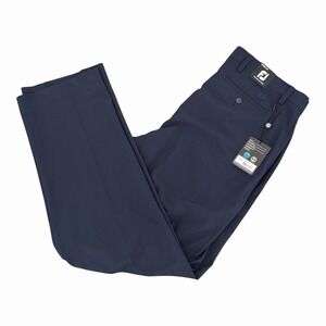 FootJoy Golf Pants Performance 38 x 32 Navy  Polyester Spandex Stretch Preppy